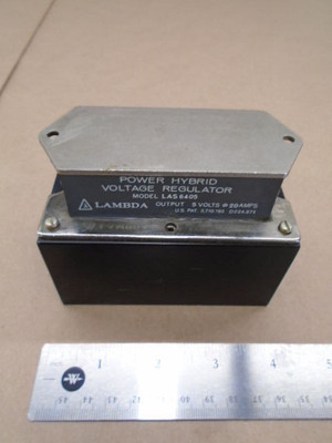 Lambda LAS 6405 Power Hybrid Voltage Regulator ( Output 5V 20A ) w/ Heat Sink