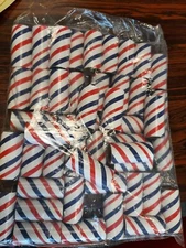 Red white and blue spiral 45-pc KIT M100 firework tubes 