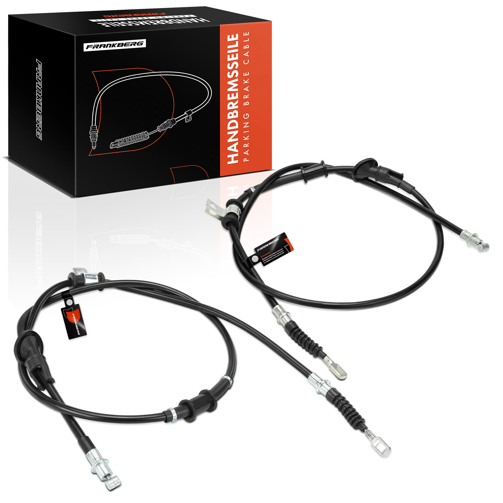 FRANKBERG 2x Parking Brake Cable for Mitsubishi Space Star DGA Rear Left & Right