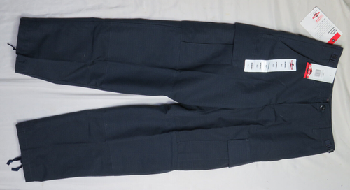 TRU-SPEC MENS PANTS XSS NAVY BDU P/C RIP-STOP TACTICAL CARGO RIPSTOP NWT NEW