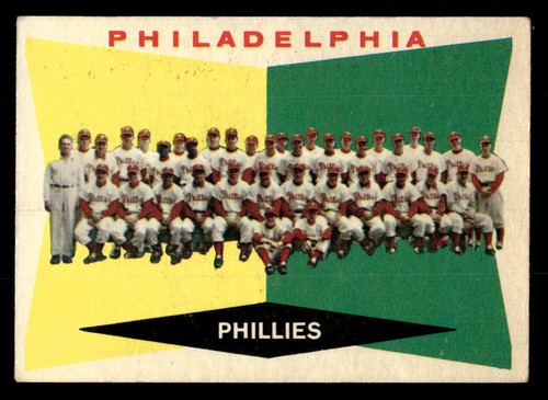 1960 Topps #302 Philadelphia Phillies
