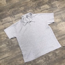 Vintage Tommy Jeans Tommy Hilfiger Mens Polo Shirt Size XL Gray Logo