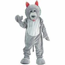 Dress-Up-America Wolf Mascot Costume - Big Bad Wolf Costume for Teens and Adults