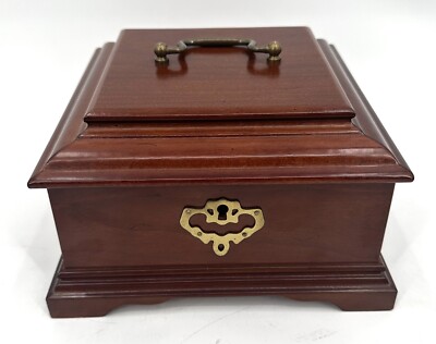 Bombay Vintage 1997 Square (7 in x 7 in) Jewelry Box No Key