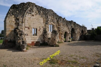 Photo 6x4 St Oswald's Priory Gloucester The ruins of St Oswald's Pri c2014