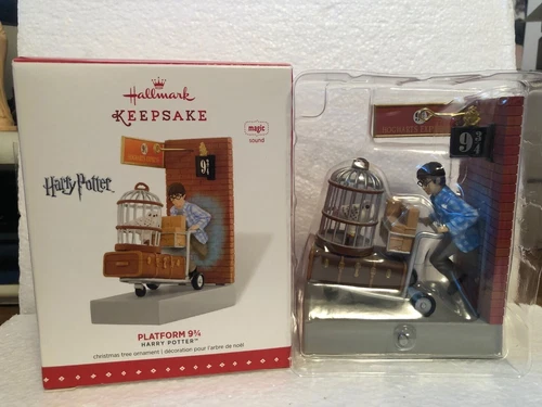Harry Potter 2015 Hallmark Keepsake Ornament Platform 9 3/4