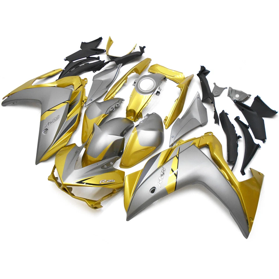 Carrocería de inyección para carenados ABS Yamaha YZF R3 R25 2014 2015 2016 2017 2018 Foto 4 de 4