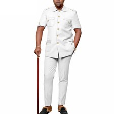 Men African Suit Dashiki Coats and Ankara Pants 2 Piece Set Wedding Outfits