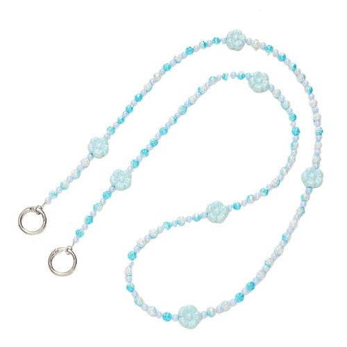 Flower Beads Crossbody Mobile Phone Strap Phone Neck Straps Lanyard Patch - 第 19/23 張圖片