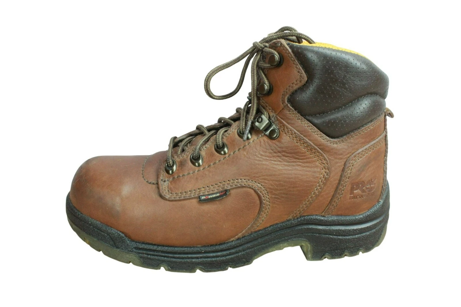 Stivali da lavoro Timberland Pro Titan 6 donna pelle marrone punta acciaio impermeabili 8 M