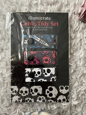 illumicrate October 2022 cable tidy set The Ravenous Dark
