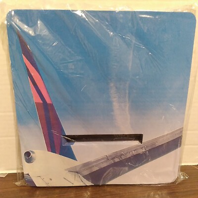 DELTA AIRLINES TRAYMAT ATLAS 1/4 PACK OF 200 rear photo 9in x 9in