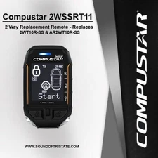 Compustar 2WT11R-SS 2 Way Replacement DSS Remote 3 Mile Range