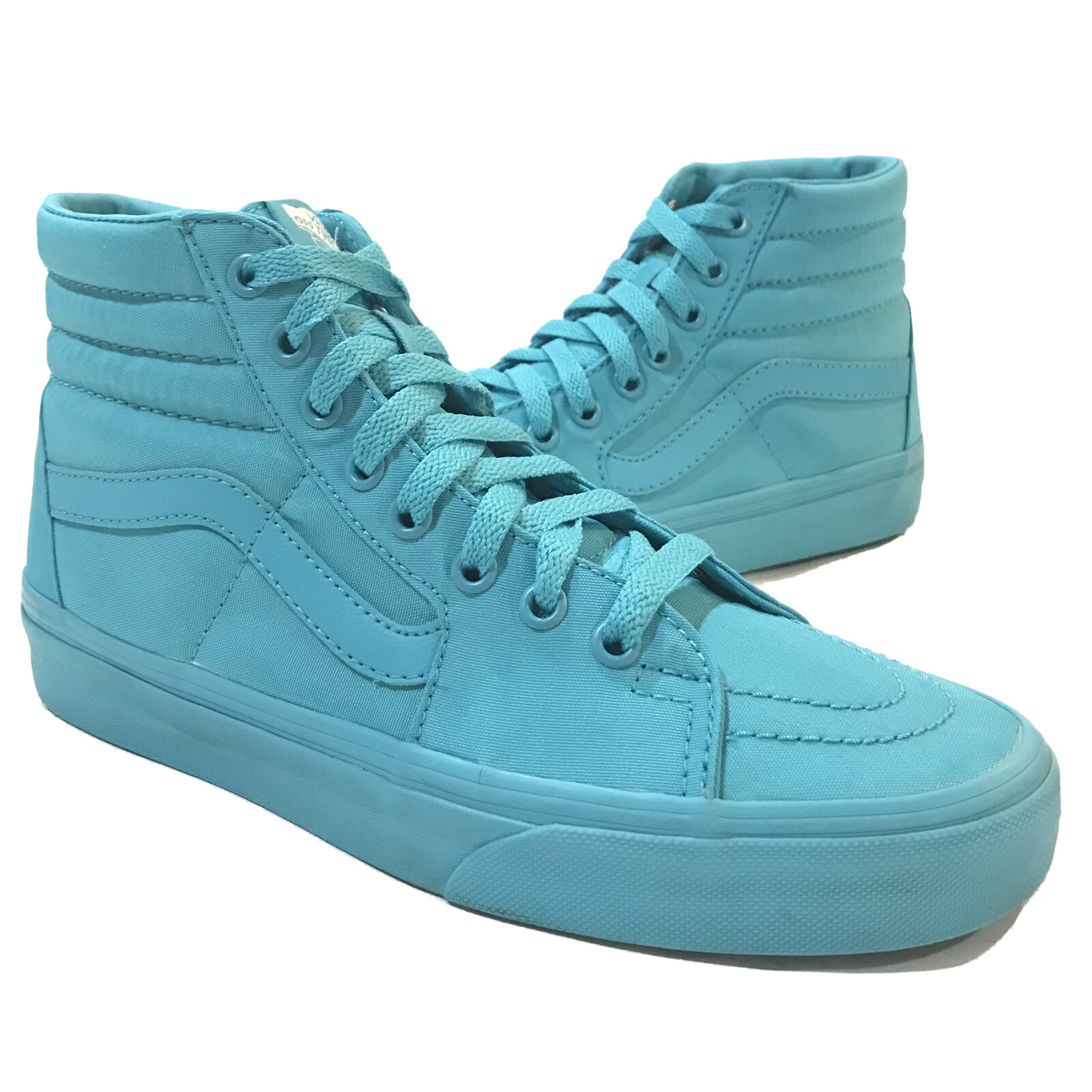 turquoise vans