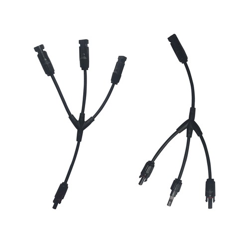 PV Solar Cable Connector Solar Panel Adapter Cable 3 Y Branch Connectors - Picture 4 of 10