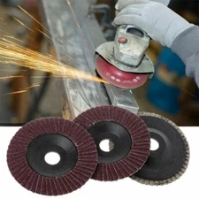 Abrasive 100mm Polishing Grinding Wheel Quick Change Sanding Flap Disc For Grit 
