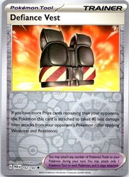 Defiance Vest 162/182 Reverse Holo Paradox Rift