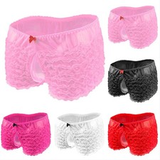 Herren Boxershorts Herren Sissy Höschen Männlich Normal Sissy Slips Spanex