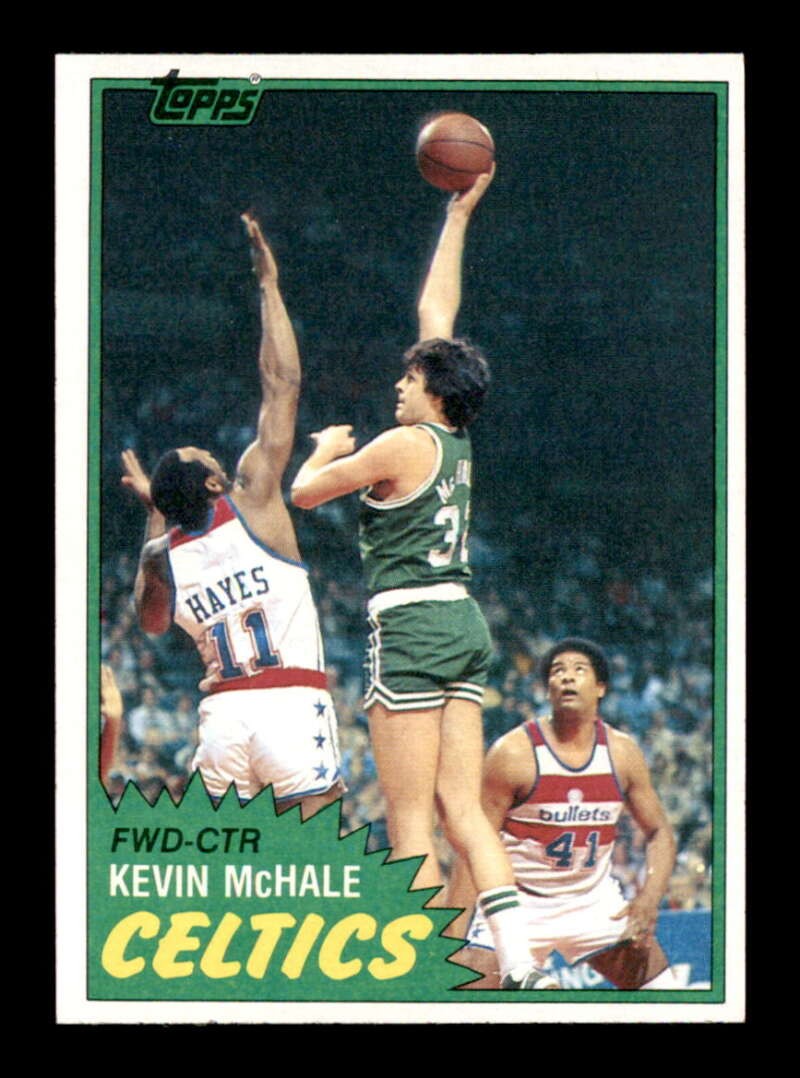 1981 Topps East #75 Kevin McHale RC NM X3624919