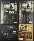 Tom Clancy's Splinter Cell Stealth Action PS2 CIB Complete Black EXCELLENT