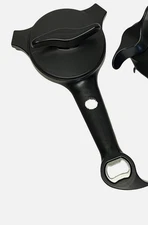 Kuhn Rikon 5-in-1 Multi Purpose Jar & Bottle Opener QVC K51429 black