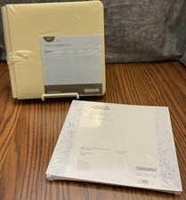 Creative Memories 2008 Flex Hinge Album 8x8 Beige With Pages 18902 NEW