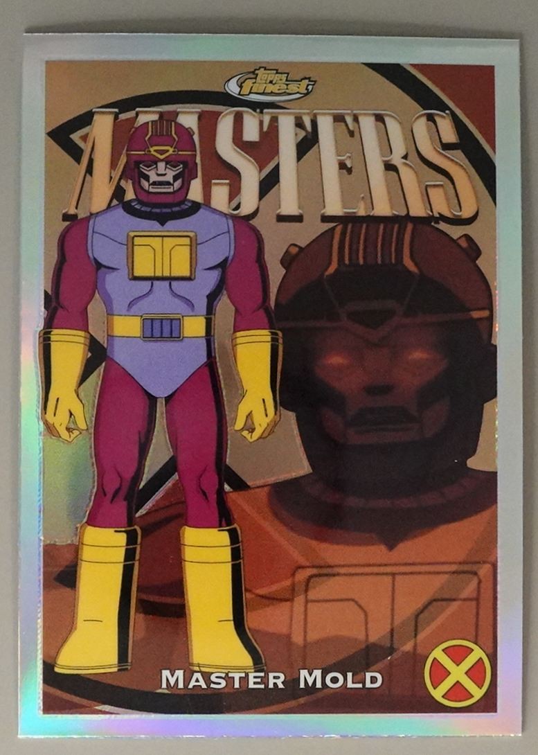 Master Mold 2025 Topps Finest X-Men '97 Refractor Common #43