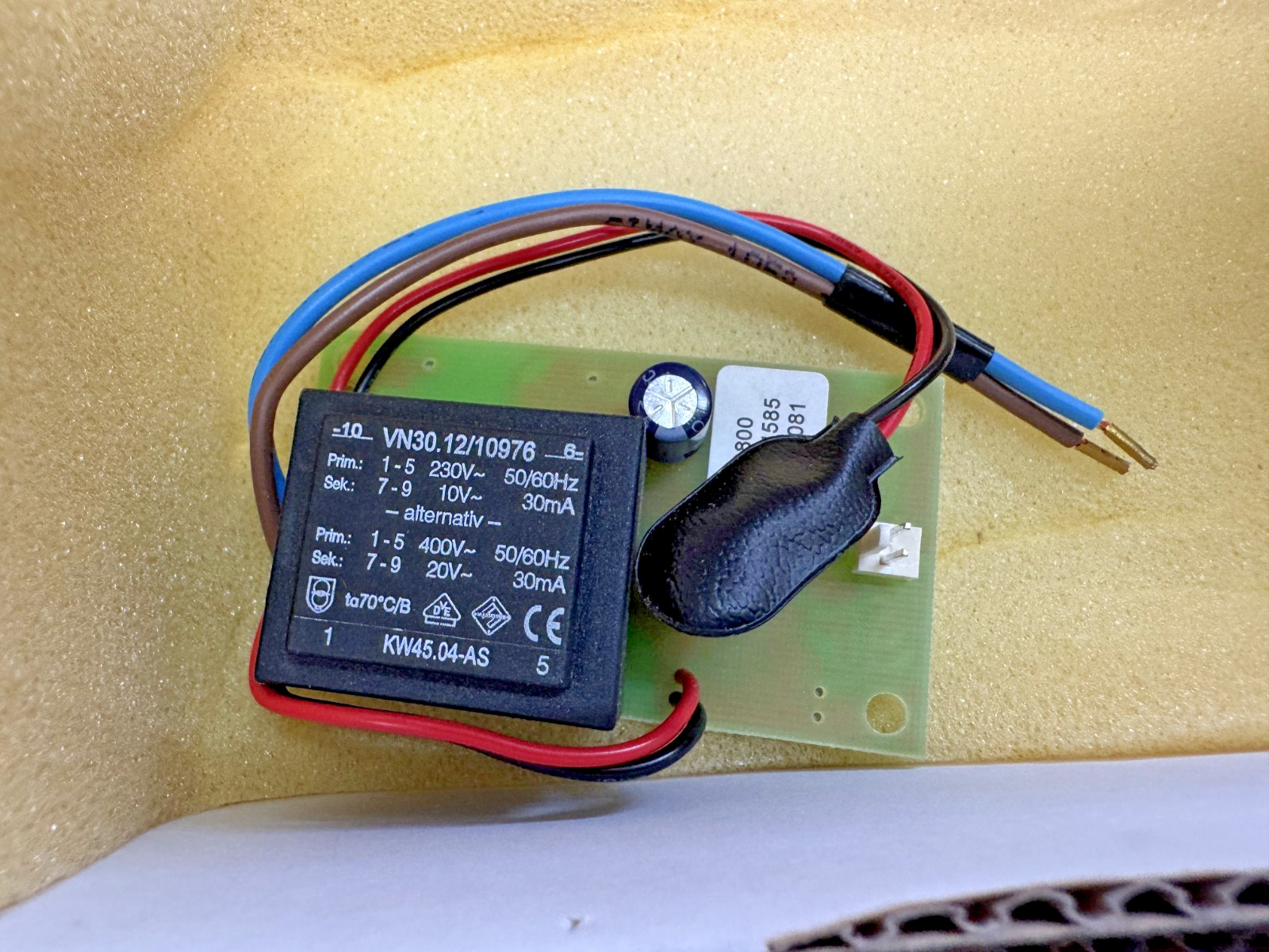 Circuit anode Ariston 65101404 anticorrosion pour cumulus Pro Tech - 4