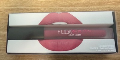 Huda Beauty Liquid Matte Lipstick BABY DOLL  Transfer Proof NIB