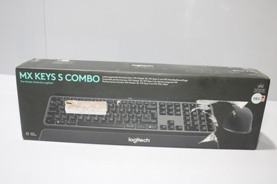 Logitech MX Keys S Combo DE MX Master 3S MX Palm Rest OVP