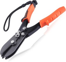 5-Blade Heavy Duty HVAC Hand Crimper Tool for Sheet Metal Ductwork