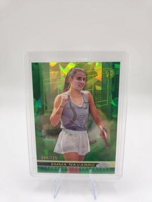 2024 Topps Chrome Sapphire Edition - Emma Navarro #141 Green /125 (RC)