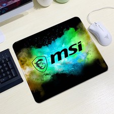 1 PS NEU für MSI robustes Mauspad Schreibtisch Schutz Gamer Tastatur Mousepad YK205