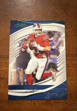 2025 Panini Absolute - Josh Allen #10 Green (MEM)