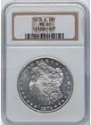 1879 S $1 MORGAN SILVER DOLLAR NGC MS 65-LUSTROUS WHITE GEM-!!!!!!!!!!!!!!!!!!!!