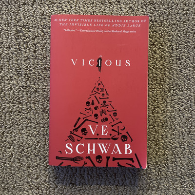 Vicious by V. E. Schwab (2018, Trade Paperback)