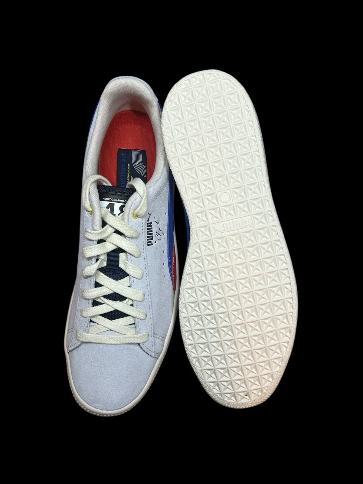 Size 11 - Puma Clyde TM - glacial gray-royal sapphire 392140-01 thumbnail 6