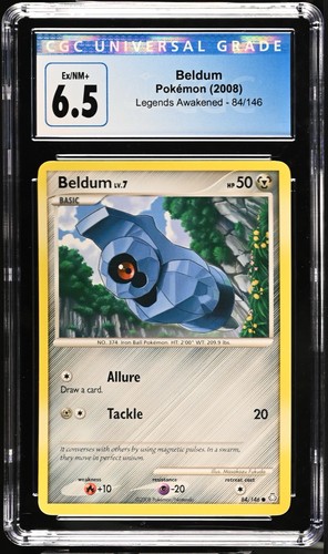 Beldum graded CGC 6.5 for sale on eBay