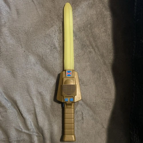 Vintage 1989 He-Man Masters Of The Universe Power Sword Mattel 23" WORKS!