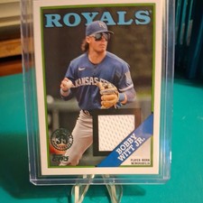 2023 Topps Series 1 BOBBY WITT JR. 1988 Relic #88R-BW Royals 35th Anniv
