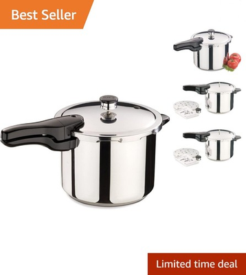 #ad #ad Dishwasher Safe 6 Quart Pressure Cooker Induction Electric Gas Compatible $187.19