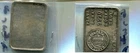 BANCO MINERO DEL PERU 1 ONZA OUNCE .999 FINE SILVER BAR VINTAGE 8634T