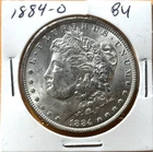 1884 O Morgan Silver Dollar 1$ - Uncirculated -  Nice Original Luster