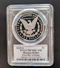 2025 S PROOF SILVER MORGAN DOLLAR PCGS PR70 DCAM FDOI DAVID HALL  LABEL M511