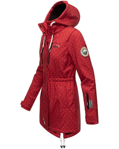 Marikoo Zimtzicke Damen Softshell Outdoor Jacke Übergangs Funktions Regen Mantel - Bild 164 von 218