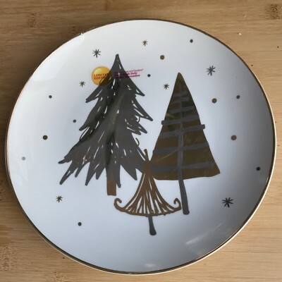 Gold Tree Plate Limited Edition Better Homes & Gardens Gold Tree Salad Plate 8 1/4 ...