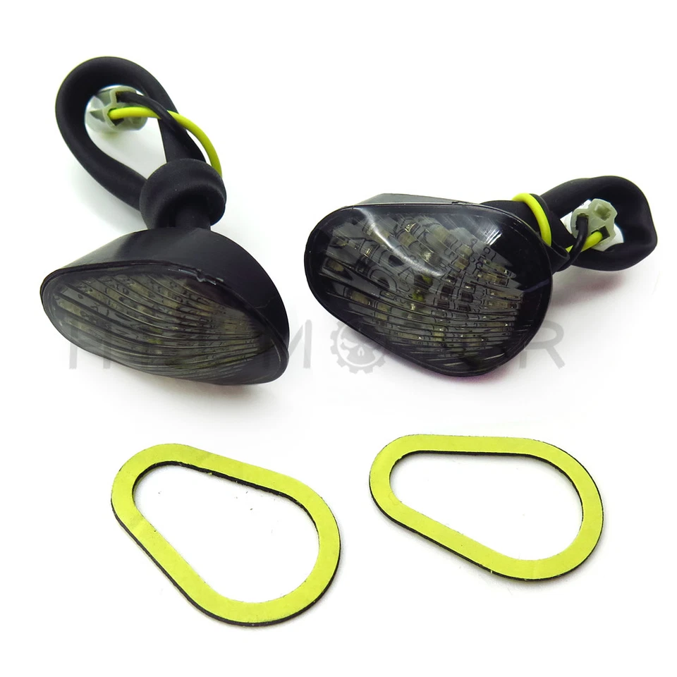Señal de giro Smoke Euro LED montaje empotrado para Yamaha YZF R1 R6 R6S 2006 2007 2008 Foto 2 de 4