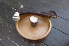 Nutcracker hand made, hand crafted, deer / stag hammer, unique design 