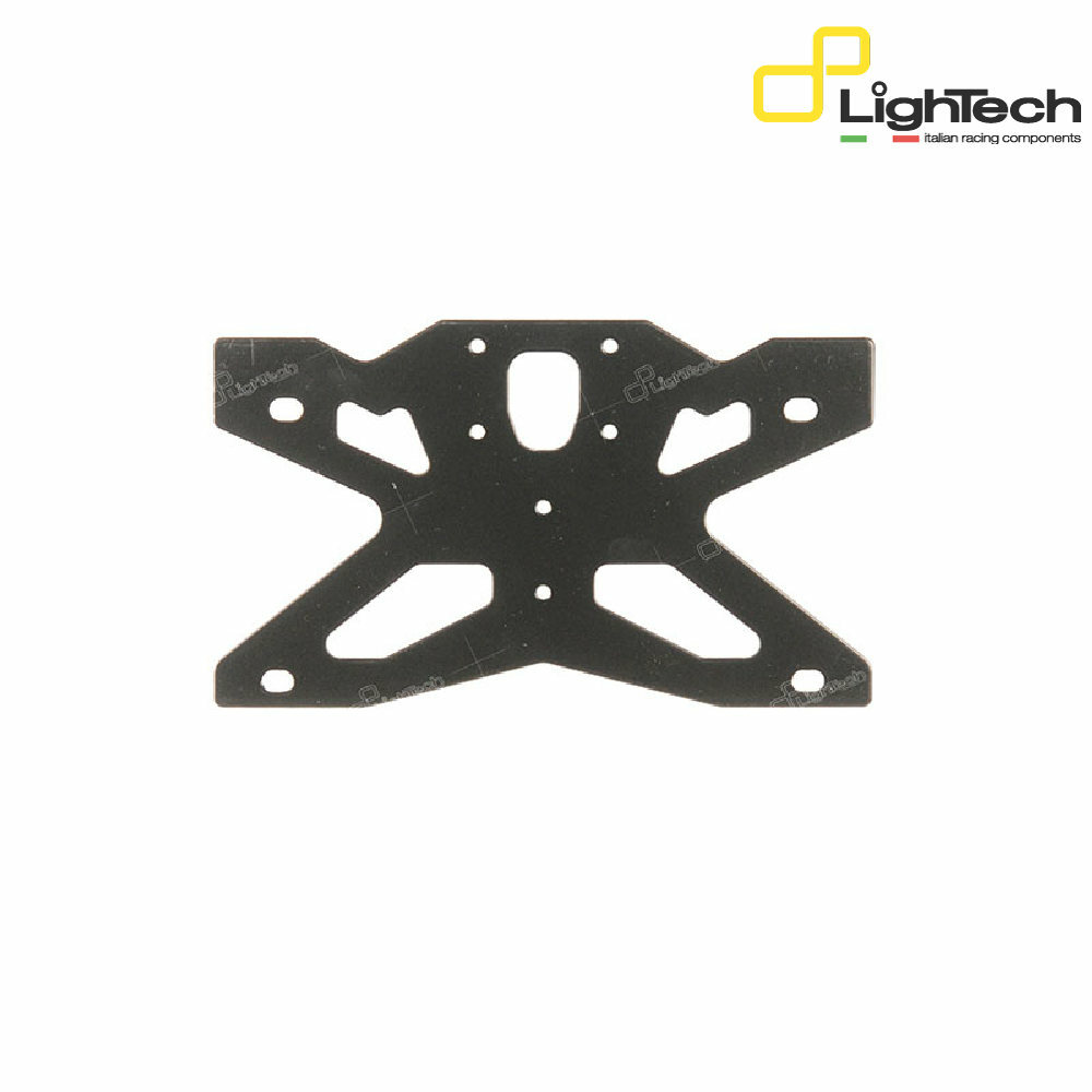 LIGHTECH Adjustable Approved License Plate Holder TARYA103B2 Yamaha R6 ...