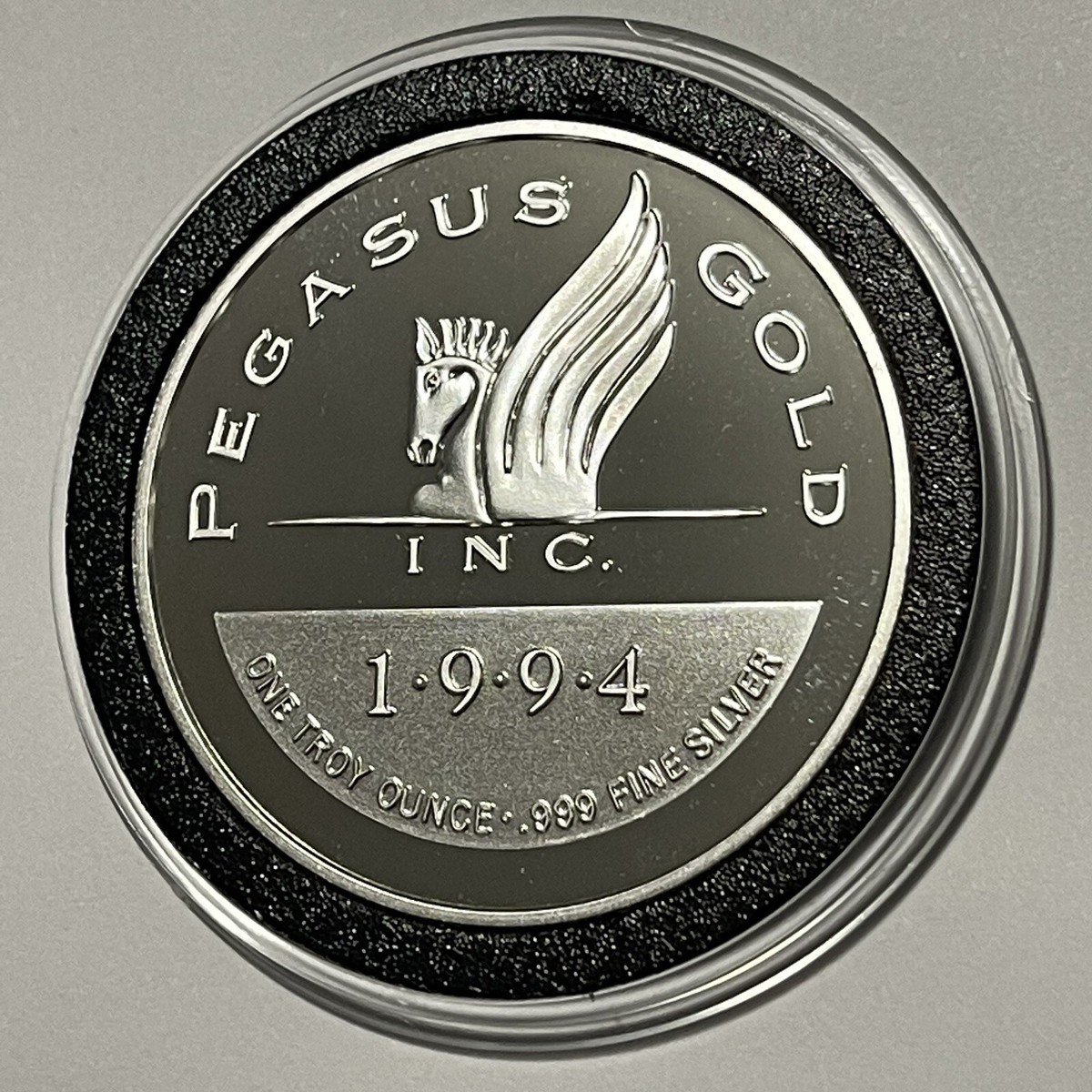 1994 Pegasus Zapopan Australia Proof Coin 1 Troy Oz .999 Fine